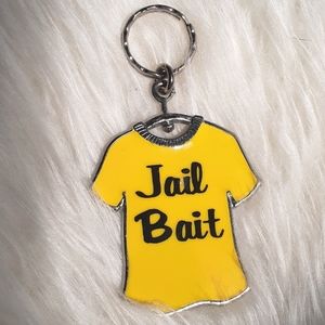 👕Vintage Jail Bait T-Shirt Key Chain